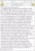Vorschau - Arbeitsblätter - Carl Spitzweg, Lesen und Verstehen Arbeitsblätter mit Lesetext, Fragen - Seite 2