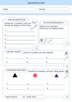 Vorschau - Test - Lernwörtertests - differenziert - Seite 2
