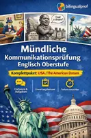 Vorschau - Arbeitsblätter - Mündliche Kommunikationsprüfung – Komplettpaket (USA/American Dream) - Deckblatt