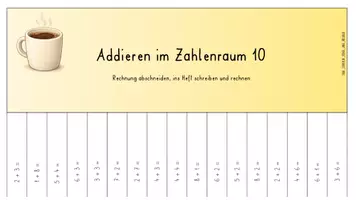 Vorschau - Aufgabenkarten - Abreißrechnungen - 4 - fach differenziert, ZR 10, 100 & 1000 - Seite 2