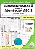 Vorschau - Arbeitsblätter - Abenteuer ABC – Ü – Arbeitsblätter, Übungen & Lösungen - Deckblatt
