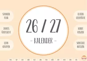 Vorschau - Lehrpläne/Lehrermaterial - digitaler Lehrerplaner/Lehrerkalender 2026/27 - Seite 1