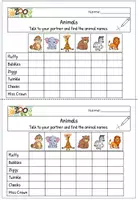 Vorschau - Arbeitsblätter - Englisch – Zootiere | Animals | Speaking Activity | Klasse 2-3 - Seite 2