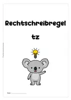 Vorschau - Arbeitsblätter - Rechtschreibregel tz – Arbeitsblätter, Übungen & Rechtschreibtraining - Seite 2