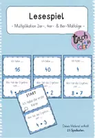 Vorschau - Spiele - Lesespiel - Multiplikation (2er,4er,8er) - Mathematik - Deckblatt