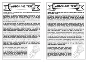 Vorschau - Arbeitsblätter - Forscherheft - Wirbellose Tiere - Eigenständiges Arbeiten - Seite 3