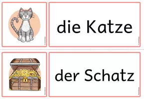 Vorschau - Merkblätter - Wörter mit tz - Wort- und Bildkarten (Klasse 1-3) - Seite 2