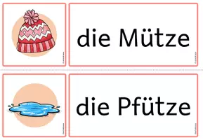 Vorschau - Merkblätter - Wörter mit tz - Wort- und Bildkarten (Klasse 1-3) - Seite 3