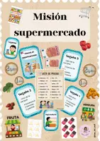 Vista previa - Juegos / Gamificación - ¡ MISIÓN SUPERMERCADO! - Portada