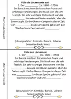 Vorschau - Arbeitsblätter - Musikepochen (Wiederholung) - Seite 2