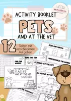Vorschau - Unterrichtsreihen - Pets | Activity Booklet | 12 Seiten | mit Lösung - Deckblatt