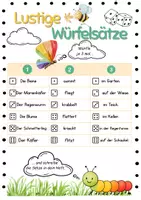 Vorschau - Arbeitsblätter - Lustige Würfelsätze - Deckblatt