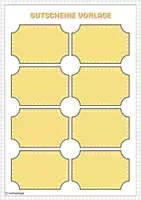 Vorschau - selbst erstellte Cliparts/Grafiken - Gutschein Vorlage - Deckblatt