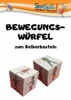 Vorschau - Spiele - SpoSpiTo BewegungsWürfel 3 zum Selberbasteln - Deckblatt