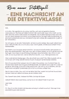 Vorschau - Stundenentwürfe - Escape Game - Kreatives Rechtschreibtraining angelehnt an den Roman "Rico, Oskar und die Tieferschatten" - Seite 1