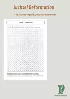 Vorschau - Arbeitsblätter - Suchsel Reformation – Zentrale Begriffe spielerisch wiederholen - Deckblatt