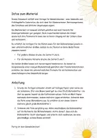 Vorschau - Mal- und Bastelvorlagen - Gänseblümchen Bastelanleitung KOSTENLOS - Seite 2
