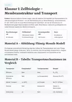 Vorschau - Klassenarbeiten - Biologie Abitur 2026 – 15 komplette Klausuren mit Erwartungshorizont | Unterrichtsmaterial - Seite 3