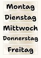 Vorschau - Bildkarten - Kalender – Datum & Jahreszeiten Karten mit Waschbär - Seite 3