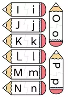 Vorschau - Stationenlernen - Buchstabenpuzzle A-Z, Freiarbeitsmaterial Klasse 1, Alphabet lernen, Groß- und Kleinbuchstaben zuordnen - Seite 2