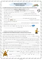 Vorschau - Arbeitsblätter - Past Perfect Simple & Continuous - Deckblatt