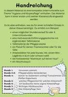 Vorschau - Stundenentwürfe - Unterrichtsreihe: Hygiene und Körperpflege, Klasse 1+2 - Seite 2