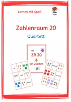 Vorschau - Spiele - Zahlenraum 20: Quartett - Deckblatt