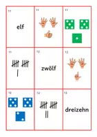 Vorschau - Spiele - Zahlenraum 20: Quartett - Seite 1