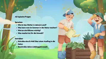 Vorschau - Präsentationen/Tafelbilder - Umwelt und Natur /Sprech- und Schreibübungen/ Grundwortschatz mit Beispielsätzen - Seite 3