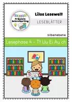 Vorschau - Arbeitsblätter - Materialpaket zu Lilos Lesewelt 1 - Buchstaben, Silben und Wörter (T U Ei Au ch) - Seite 2