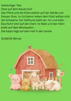 Vorschau - Stationenlernen - Diktat Auf dem Bauernhof (Lernstationen) - Seite 2