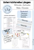 Vorschau - Stundenentwürfe - Unterrichtsreihe Längen und Messen (Kl. 3) - Deckblatt