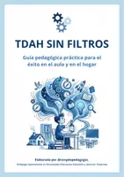 Vista previa - Para docentes: organización, planificación y formación - TDAH SIN FILTROS: Guía para el éxito en casa y en el aula - Portada