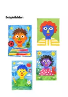 Vorschau - Arbeitsblätter - EINFACH KUNST: Matisse Portraits gestalten – Scherenschnitt / Cut-Outs | Schritt für Schritt - Seite 3