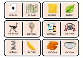 Vorschau - Spiele - Spiel Teekesselchen Bildkarten für DaF/DaZ Deutsch usw. - Seite 3