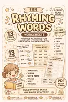 Aperçu - Préparation de séance / Séance complète - Rhyming Words Worksheets - Page de couverture