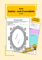 Vorschau - Arbeitsblätter - Arbeitsblatt Selbst- und Fremdwahrnehmung | Ethik, Identität & Sozialkompetenz - Deckblatt