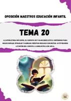 Vista previa - Para docentes: organización, planificación y formación - Tema 20 Oposición Educación Infantil - Portada