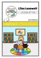 Vorschau - Arbeitsblätter - Leseblätter zu Lilos Lesewelt 1 - Wortebene (TUEiAuch) - Deckblatt
