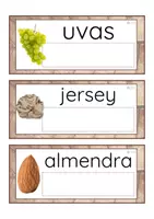Vista previa - Tarjetas / Manipulativos - Lecto-escritura minúscula imprenta (otoño) - página 1