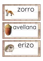 Vista previa - Tarjetas / Manipulativos - Lecto-escritura minúscula imprenta (otoño) - página 3