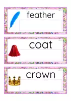 Vista previa - Tarjetas / Manipulativos - INGLÉS - Lecto-escritura minúscula imprenta (carnaval) - página 3