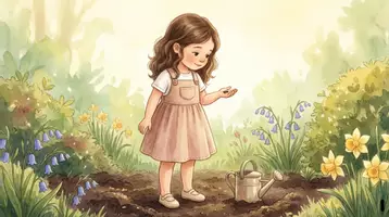 Aperçu - Préparation de séance / Séance complète - Kamishibaï – Lina plante une petite graine | Printemps en maternelle - Page 1