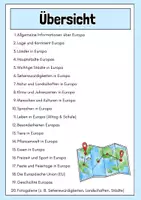 Vorschau - Unterrichtsreihen - XXL Paket - Rund um EUROPA - Seite 1