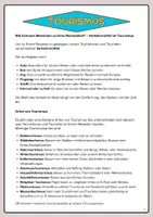 Vorschau - Arbeitsblätter - Tourismus einfach erklärt - SEK I - Seite 3