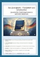 Vorschau - Stundenentwürfe - Das Grundgesetz (Kl. 9-10) – Komplettpaket: 2-fach diff. (Standard & Einfache Sprache) | inkl. Planung, Diskussionskarten & Lösungen (PDF + DOCX) - Deckblatt