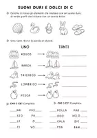 anteprima - Esercizi - ✏️ Suoni duri e dolci di C: Verifica/consolidamento - Pagina 3