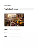 Vorschau - Test - South Africa – Exam - Deckblatt