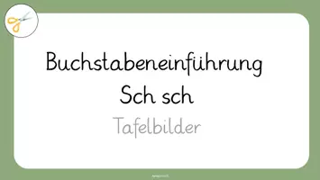 Vorschau - Arbeitsblätter - Buchstabeneinführung Sch (Tafelbilder und Arbeitsblätter) - Seite 2