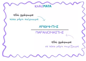 Προεπισκόπηση - Φύλλα εργασίας - ΘΕΩΡΙΑ ΤΩΝ ΚΛΑΣΜΑΤΩΝ - Σελίδα 1